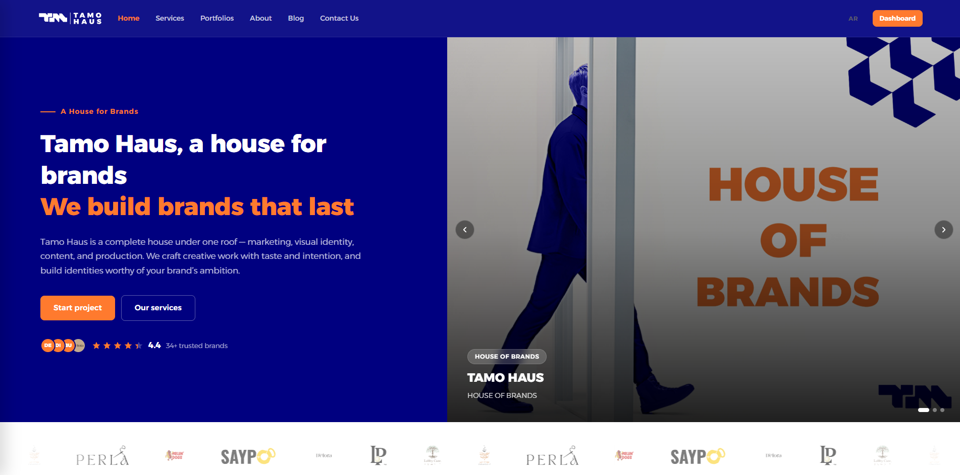 TAMO-HAUS — interface overview